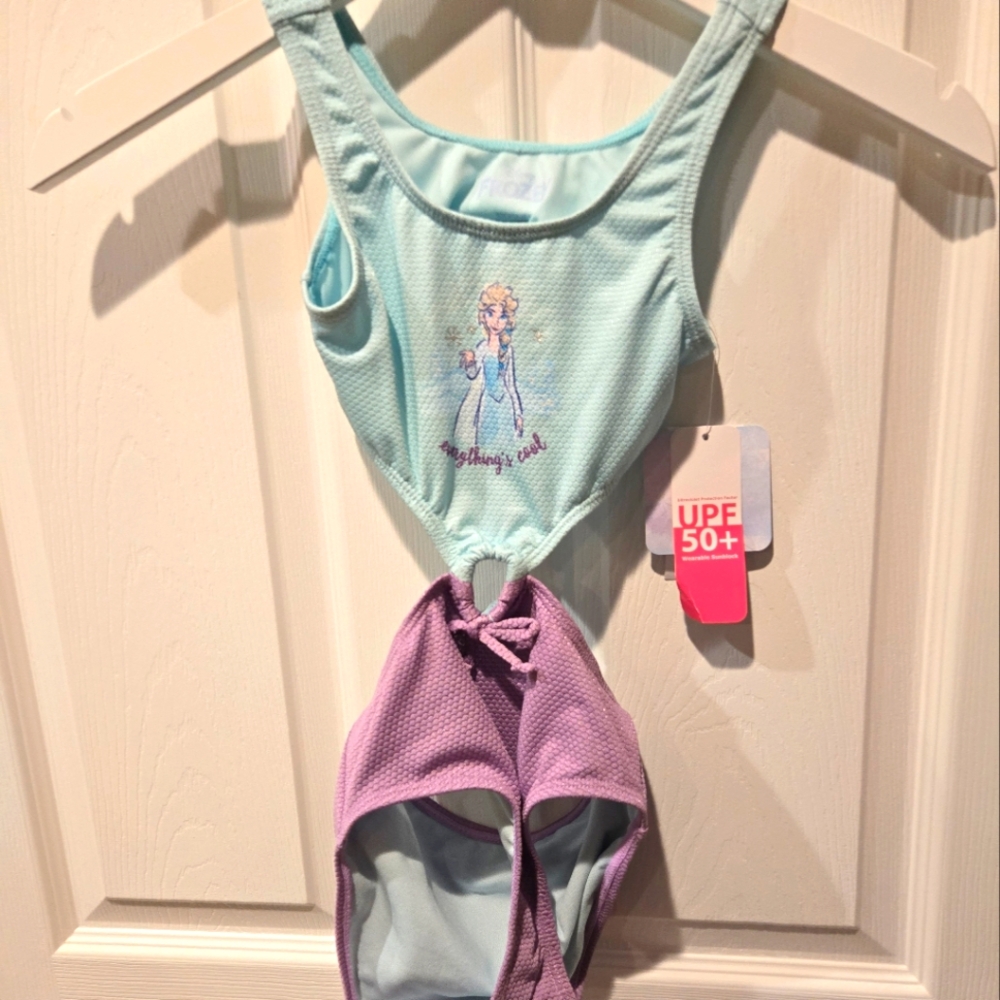 Frozen, Elsa Bathing Suit. Onepiece NWT Size XS